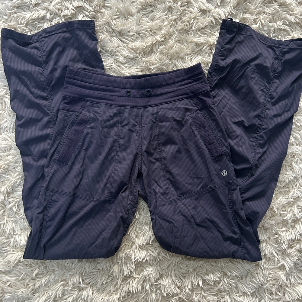 Lululemon Navy Studio Flare Pants ORIGINAL Design